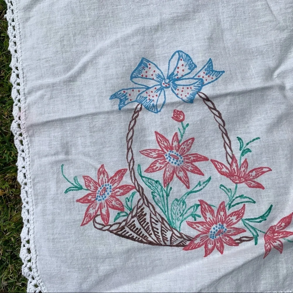 Vintage table runner